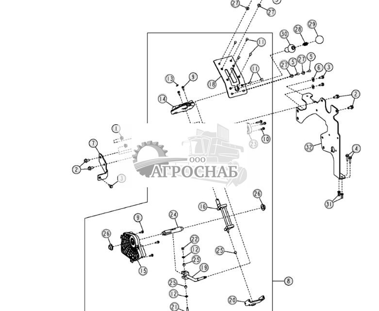 Переключатель передач трансмиссии, стандартные органы управления - ST3205 55.jpg